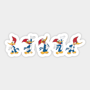 Woody Woodpecker Sticker